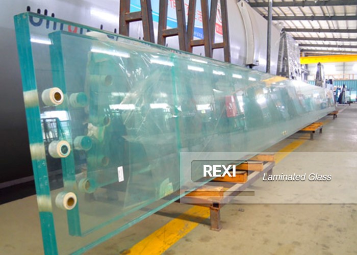  Oversized Laminated Glass Fins 